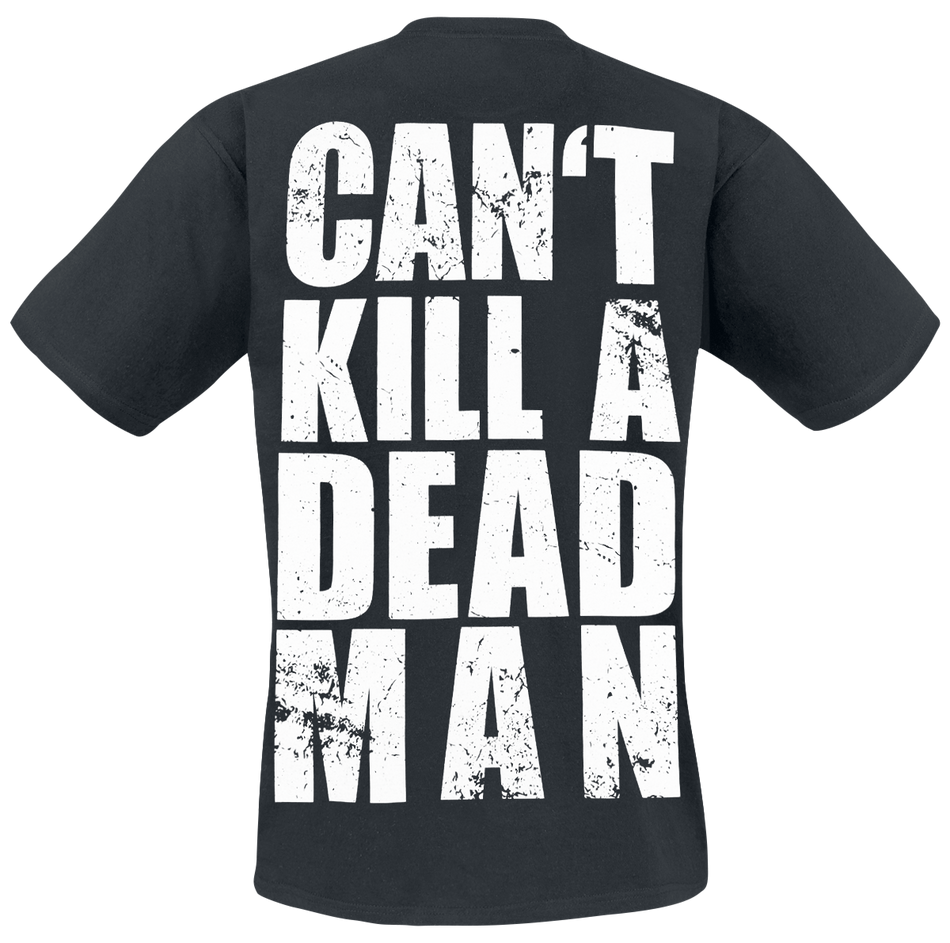 T-Shirt Manches courtes  de Dominum - Can't Kill A Dead Man - S à 3XL - pour Homme - noir - Dominum - View 2