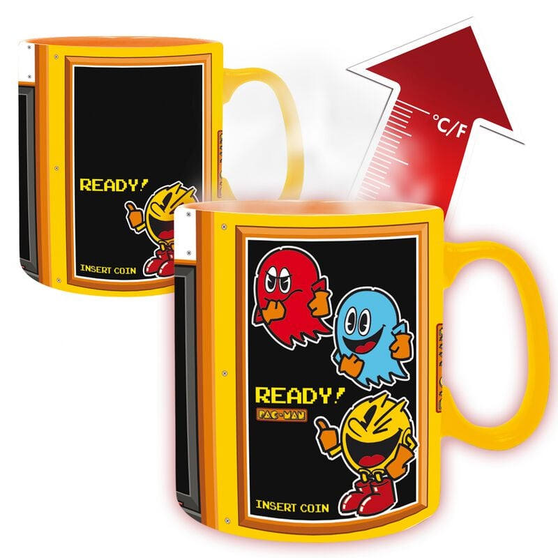 Mug Gaming de Pac-Man - Arcade - pour Indifférent - multicolore - Pac-Man