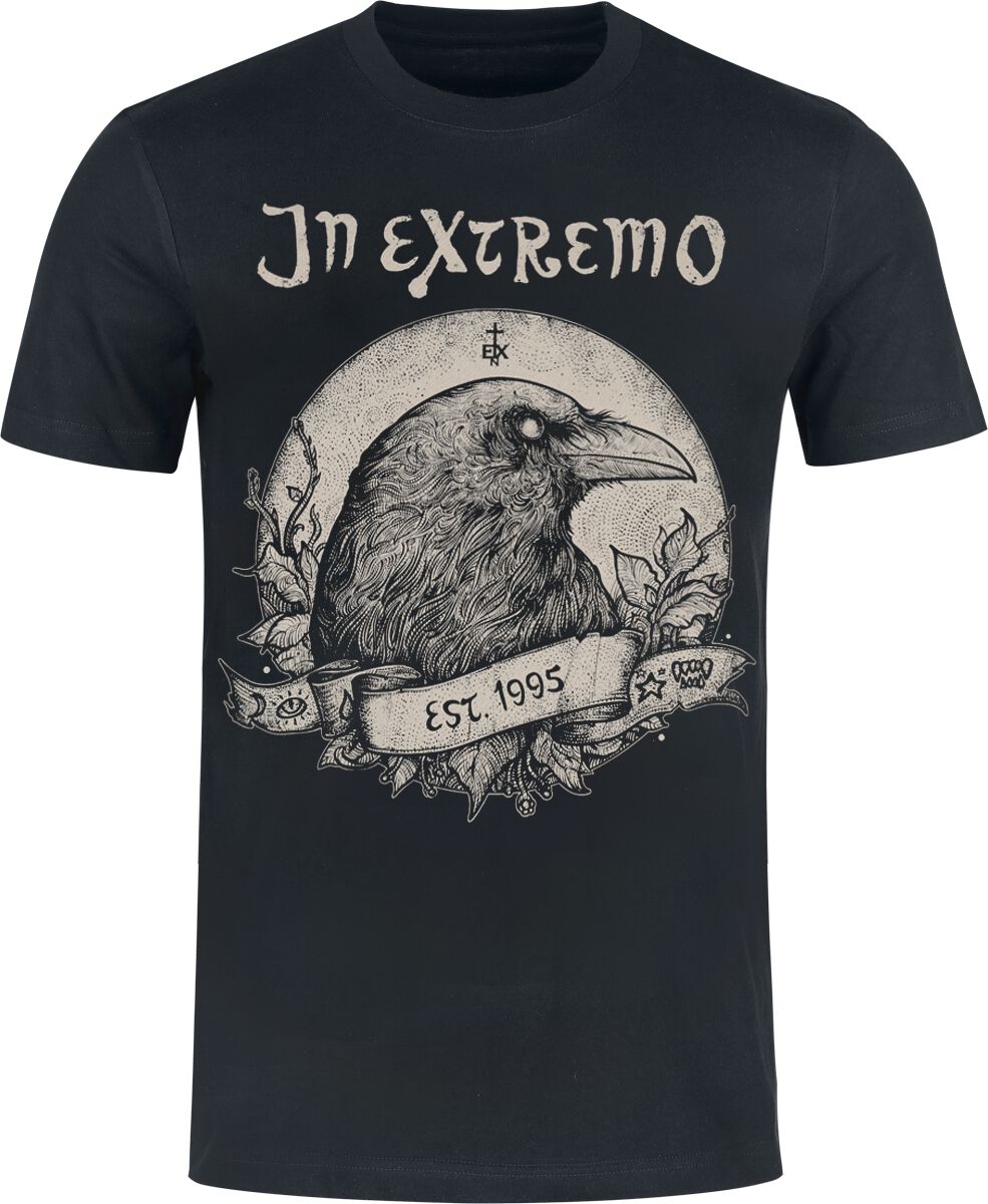 T-Shirt Manches courtes  de In Extremo - Rabe - S à 3XL - pour Homme - noir - In Extremo