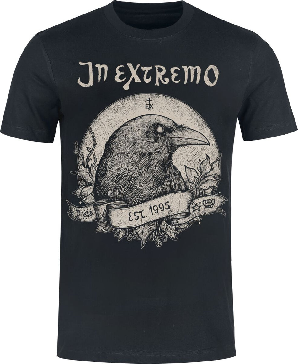 T-Shirt Manches courtes  de In Extremo - Rabe - S à 3XL - pour Homme - noir - In Extremo