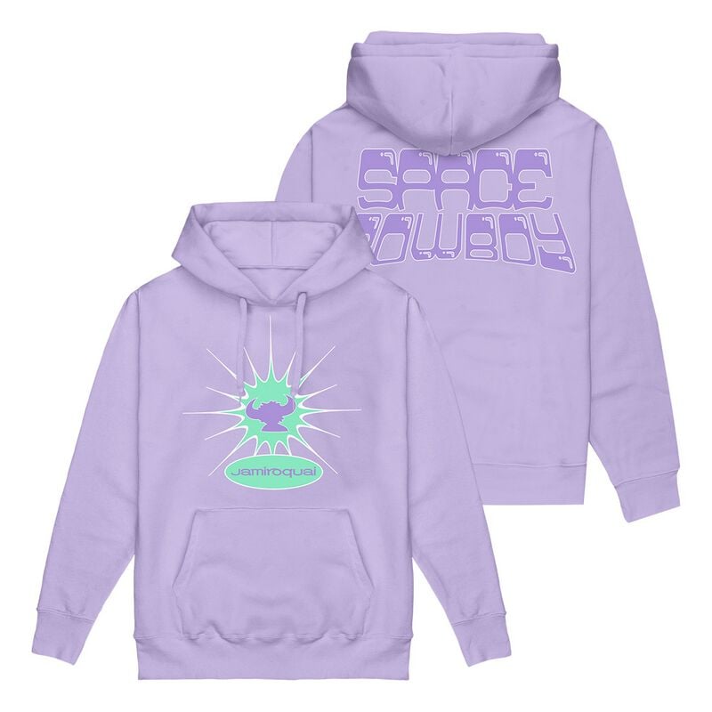 Sweat-shirt à capuche  de Jamiroquai - Space Cowboy - S à 3XL - pour Homme - lilas - Jamiroquai