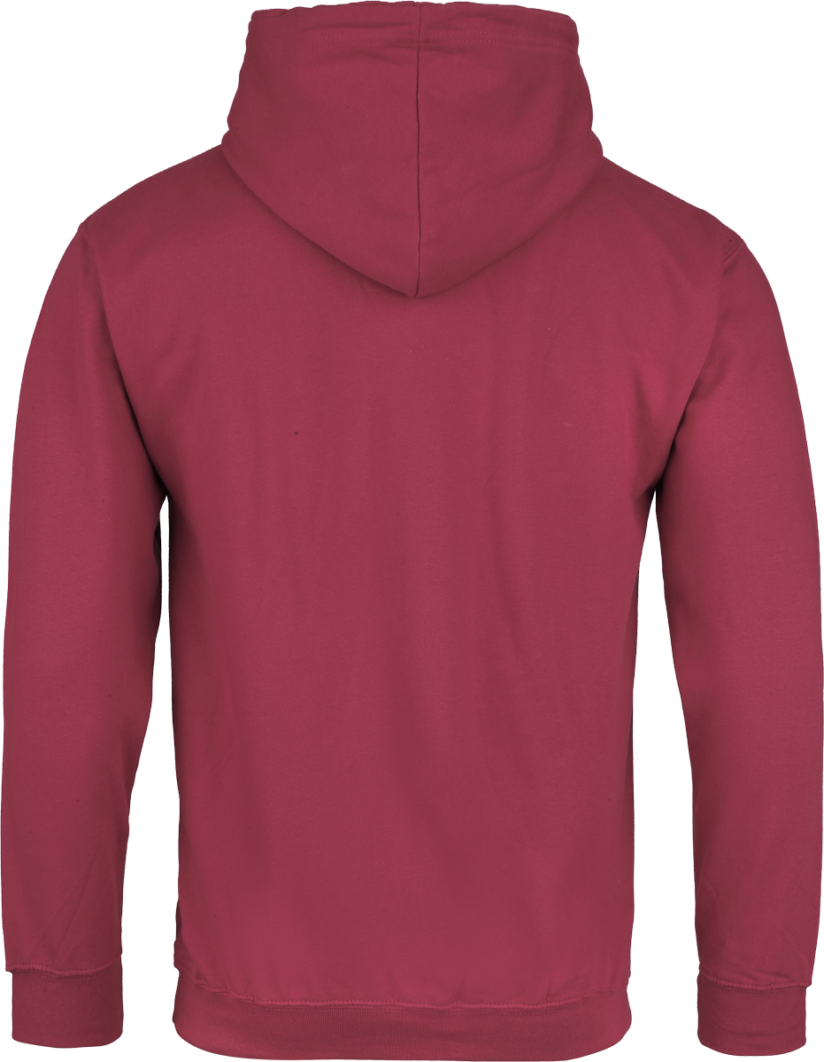 Sweat-shirt à capuche  de Nirvana - In Utero - S à 3XL - pour Homme - rouge foncé - Nirvana - View 2