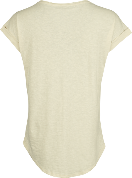 T-Shirt Manches courtes  de Johnny Cash - Cowboy - XS à XXL - pour Femme - sable - Johnny Cash - View 2