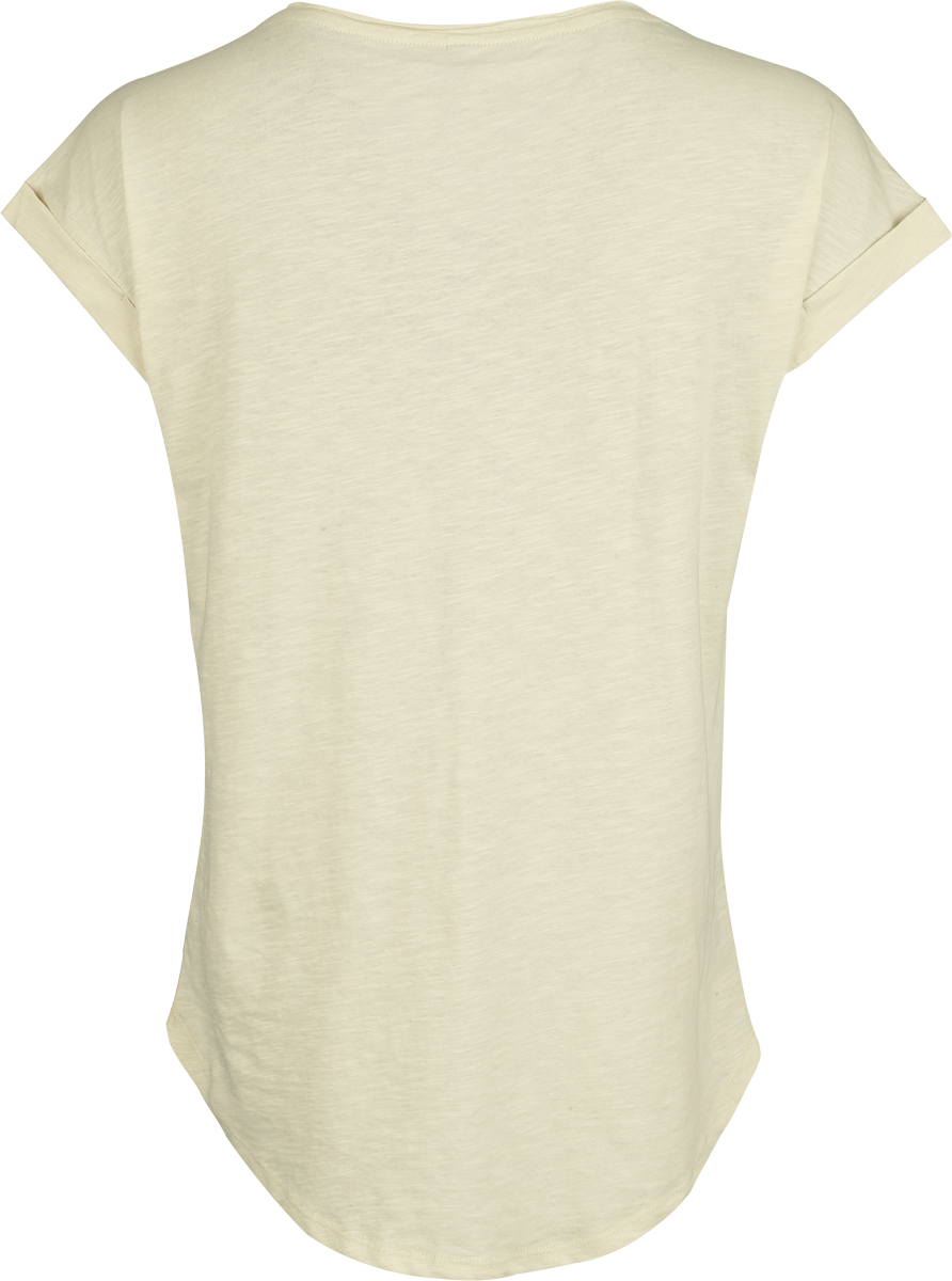 T-Shirt Manches courtes  de Nirvana - Smiley - XS à XXL - pour Femme - sable - Nirvana - View 2