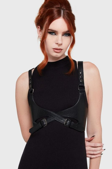 Harnais Gothic de Killstar - Twilight Boho Summer - Roseate - Harnais - pour Femme - noir - Killstar