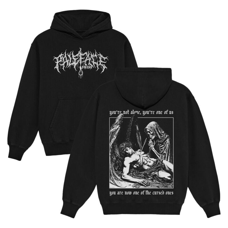 Sweat-shirt à capuche  de Paleface Swiss - You Are Not Alone - M à XXL - pour Homme - noir - Paleface Swiss
