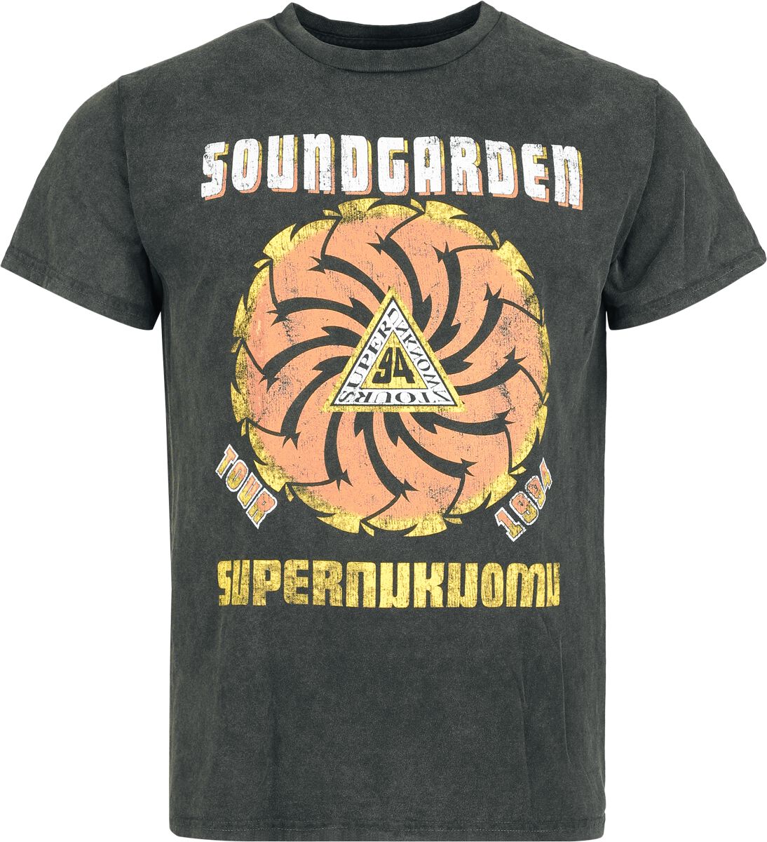 T-Shirt Manches courtes  de Soundgarden - '94 Tour - S à XXL - pour Homme - noir - Soundgarden
