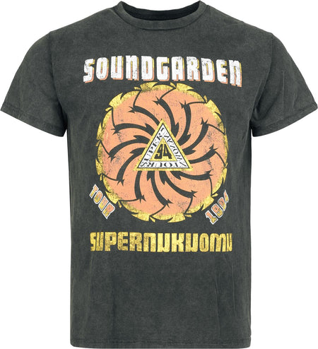 T-Shirt Manches courtes  de Soundgarden - '94 Tour - S à XXL - pour Homme - noir - Soundgarden