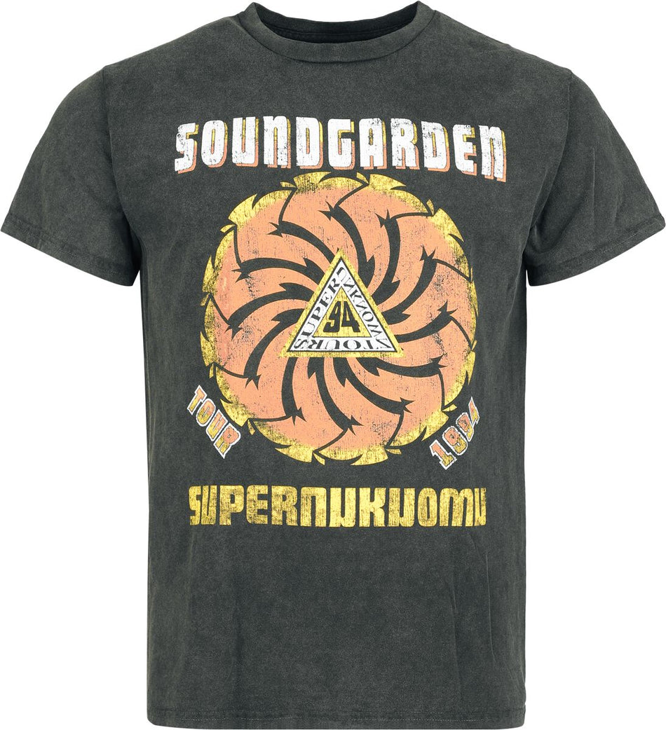 T-Shirt Manches courtes  de Soundgarden - '94 Tour - S à XXL - pour Homme - noir - Soundgarden