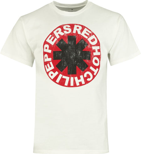 T-Shirt Manches courtes  de Red Hot Chili Peppers - World Tour - S à XXL - pour Homme - blanc - Red Hot Chili Peppers