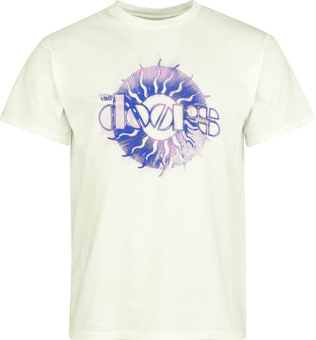 T-Shirt Manches courtes  de The Doors - Tour 1970 - S à XXL - pour Homme - blanc - The Doors