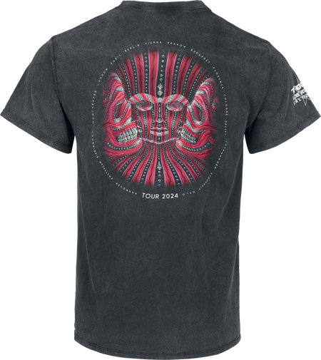 T-Shirt Manches courtes  de Tool - Tour 2024 - S à XXL - pour Homme - noir - Tool - View 2