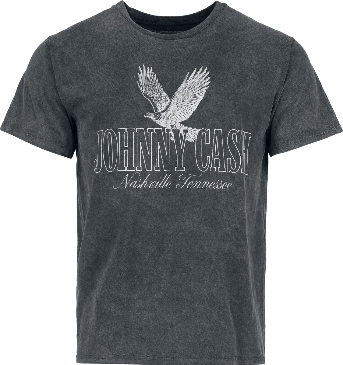 T-Shirt Manches courtes  de Johnny Cash - The Man In Black - S à XXL - pour Homme - noir - Johnny Cash
