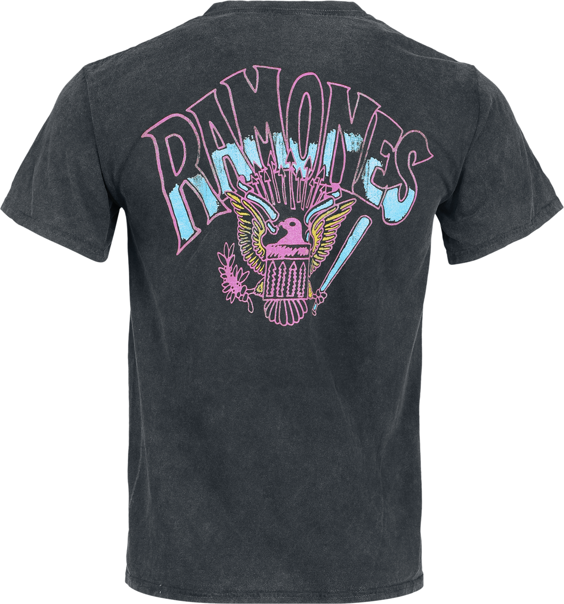 T-Shirt Manches courtes  de Ramones - Gabba Gabba - S à XXL - pour Homme - noir - Ramones - View 2