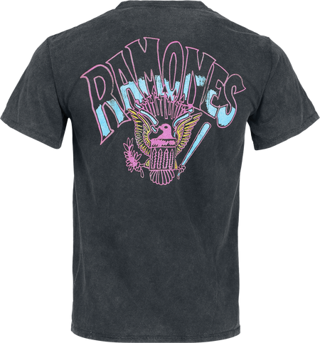 T-Shirt Manches courtes  de Ramones - Gabba Gabba - S à XXL - pour Homme - noir - Ramones - View 2