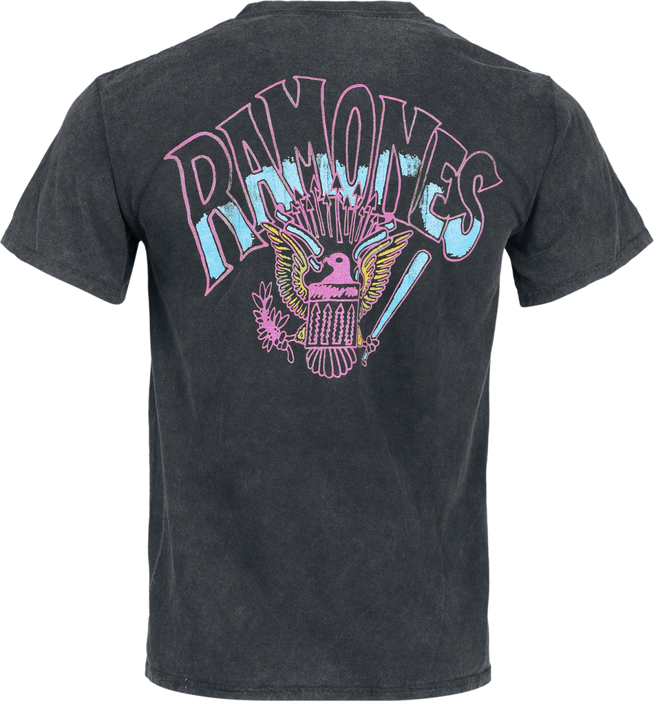 T-Shirt Manches courtes  de Ramones - Gabba Gabba - S à XXL - pour Homme - noir - Ramones - View 2