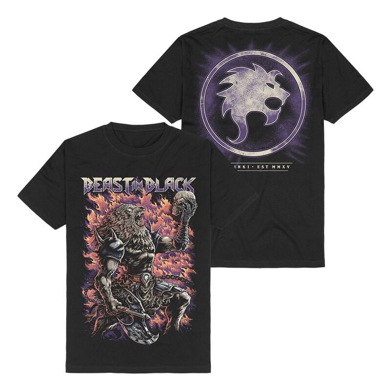 T-Shirt Manches courtes  de Beast In Black - To Be Or Not To Be - S à 3XL - pour Homme - noir - Beast In Black