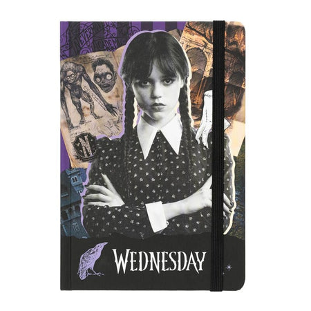 Bureau, Carterie & Emballage  de Wednesday - Cahier premium A5 – Mercredi - pour Indifférent - multicolore - Wednesday