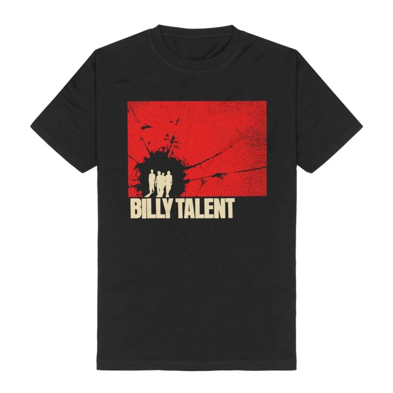 T-Shirt Manches courtes  de Billy Talent - Album Cover - S à 3XL - pour Homme - noir - Billy Talent