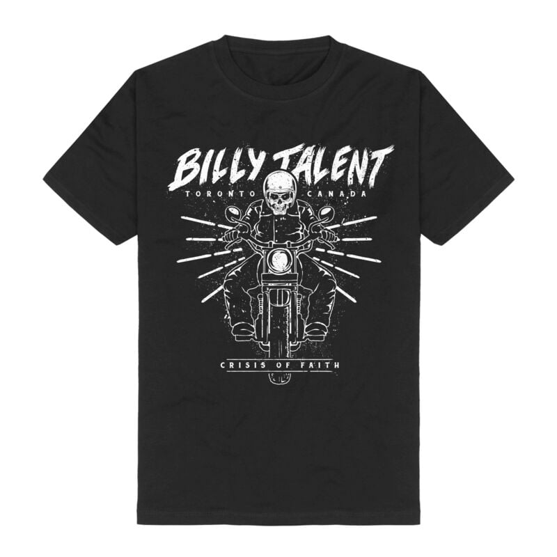 T-Shirt Manches courtes  de Billy Talent - Ghostfaith Killah - S à 3XL - pour Homme - noir - Billy Talent