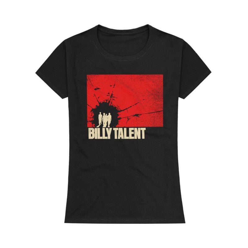 T-Shirt Manches courtes  de Billy Talent - Album Cover - S à 3XL - pour Femme - noir - Billy Talent