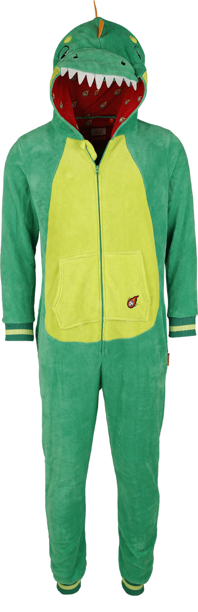 Salopette Fun de OppoSuits - Dinosaure - S à XXL - pour Unisexe - multicolore - OppoSuits - View 2