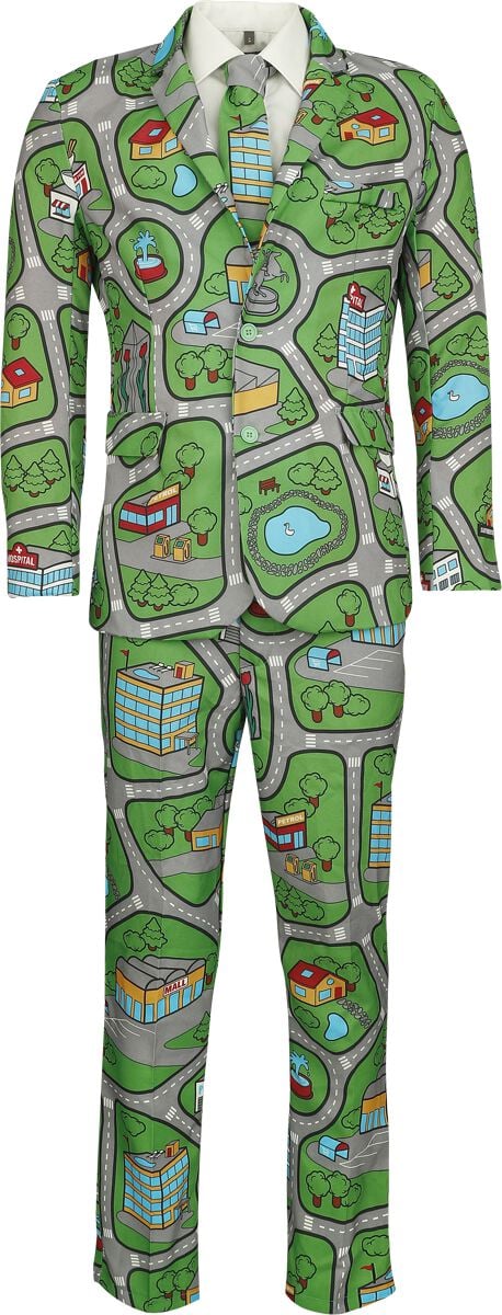Costume Fun de Suitmeister - Carpet City - pour Homme - multicolore - Suitmeister