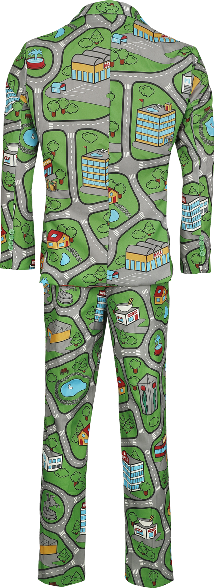 Costume Fun de Suitmeister - Carpet City - pour Homme - multicolore - Suitmeister - View 2