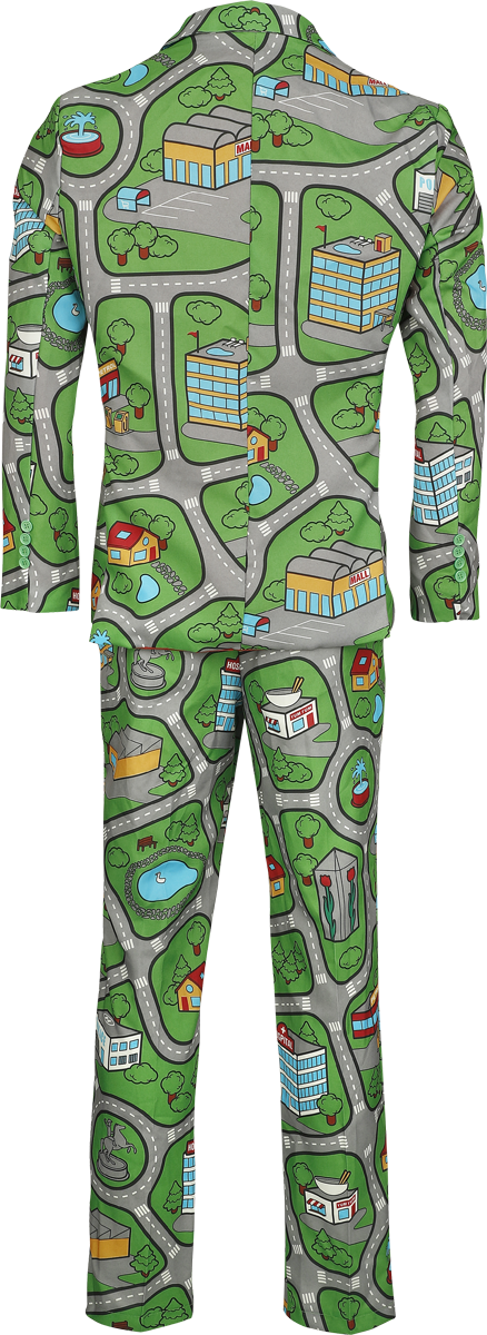 Costume Fun de Suitmeister - Carpet City - pour Homme - multicolore - Suitmeister - View 2