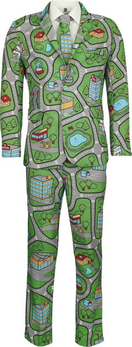 Costume Fun de Suitmeister - Carpet City - pour Homme - multicolore - Suitmeister