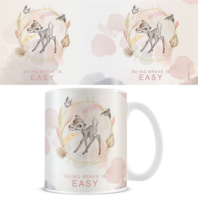 Mug Disney de Bambi - Being Brave Is Easy - pour Indifférent - multicolore - Bambi
