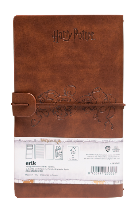 Bureau, Carterie & Emballage  de Harry Potter - Carnet de voyage – La Carte du Maraudeur - pour Indifférent - multicolore - Harry Potter - View 2