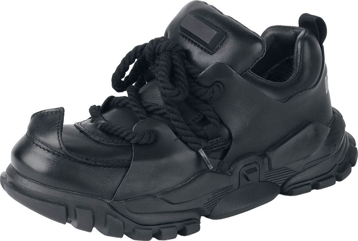 Baskets Gothic de Denatured by KOI - Serpentbone - Cuir Pleine Fleur - EU40 à EU45 - pour Homme - noir - Denatured by KOI