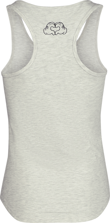 Top Disney de Mickey & Minnie Mouse - Micky - Portrait - UV - S à XXL - pour Femme - blanc - Mickey & Minnie Mouse - View 2