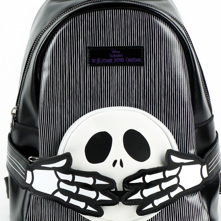 Sac à dos Disney de L'Étrange Noël De Monsieur Jack - Jack - pour Unisexe - noir/blanc - L'Étrange Noël De Monsieur Jack - View 2