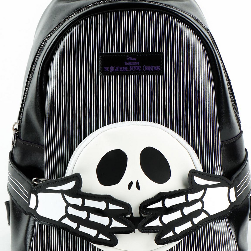 Sac à dos Disney de L'Étrange Noël De Monsieur Jack - Jack - pour Unisexe - noir/blanc - L'Étrange Noël De Monsieur Jack - View 2