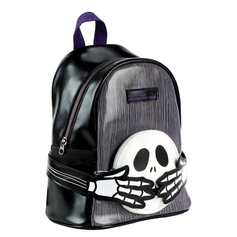 Sac à dos Disney de L'Étrange Noël De Monsieur Jack - Jack - pour Unisexe - noir/blanc - L'Étrange Noël De Monsieur Jack