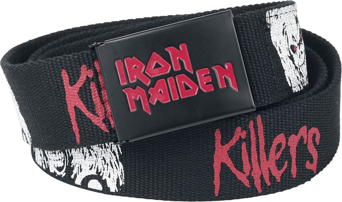 Ceinture  de Iron Maiden - Killers - pour Unisexe - noir - Iron Maiden
