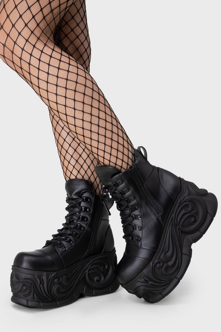 Bottes Gothic de Killstar - Cosmic Sool - Bottines - EU39 à EU41 - pour Femme - noir - Killstar - View 2