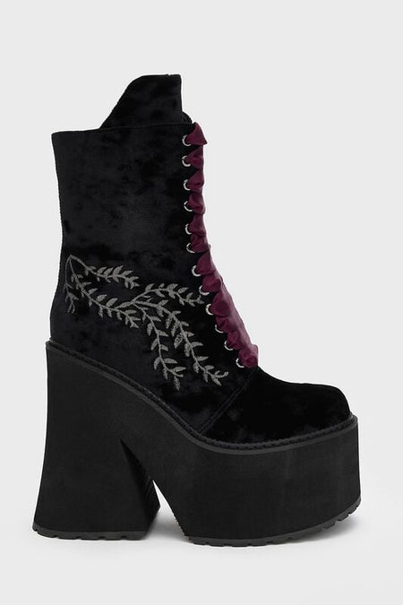 Bottes Gothic de Killstar - In a Phase - Bottines - EU39 à EU42 - pour Femme - noir - Killstar