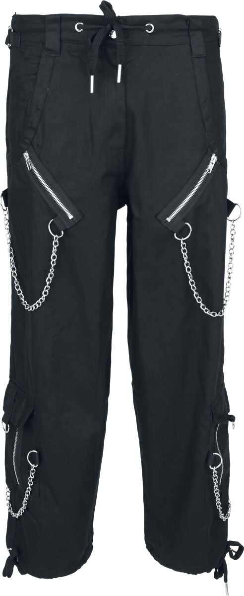 Pantalon Cargo Gothic de Banned Alternative - Deathcoil Trousers - S à 4XL - pour Homme - noir - Banned Alternative