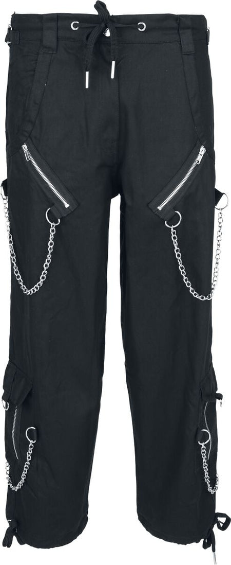 Pantalon Cargo Gothic de Banned Alternative - Deathcoil Trousers - S à 4XL - pour Homme - noir - Banned Alternative