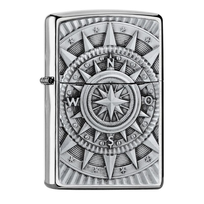 Briquet  de ZIPPO - Compass Emblem - pour Indifférent - standard - ZIPPO