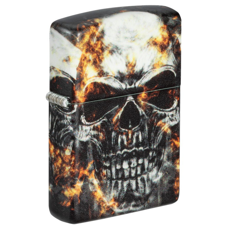 Briquet  de ZIPPO - Smockey Skulls - pour Indifférent - standard - ZIPPO - View 2
