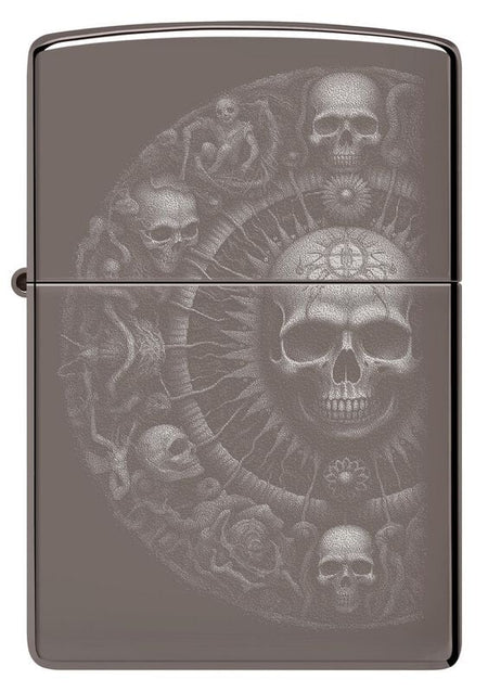 Briquet  de ZIPPO - Skull Mandala - pour Indifférent - standard - ZIPPO