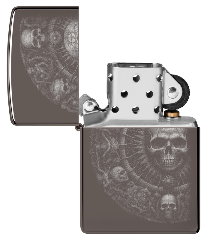 Briquet  de ZIPPO - Skull Mandala - pour Indifférent - standard - ZIPPO - View 2