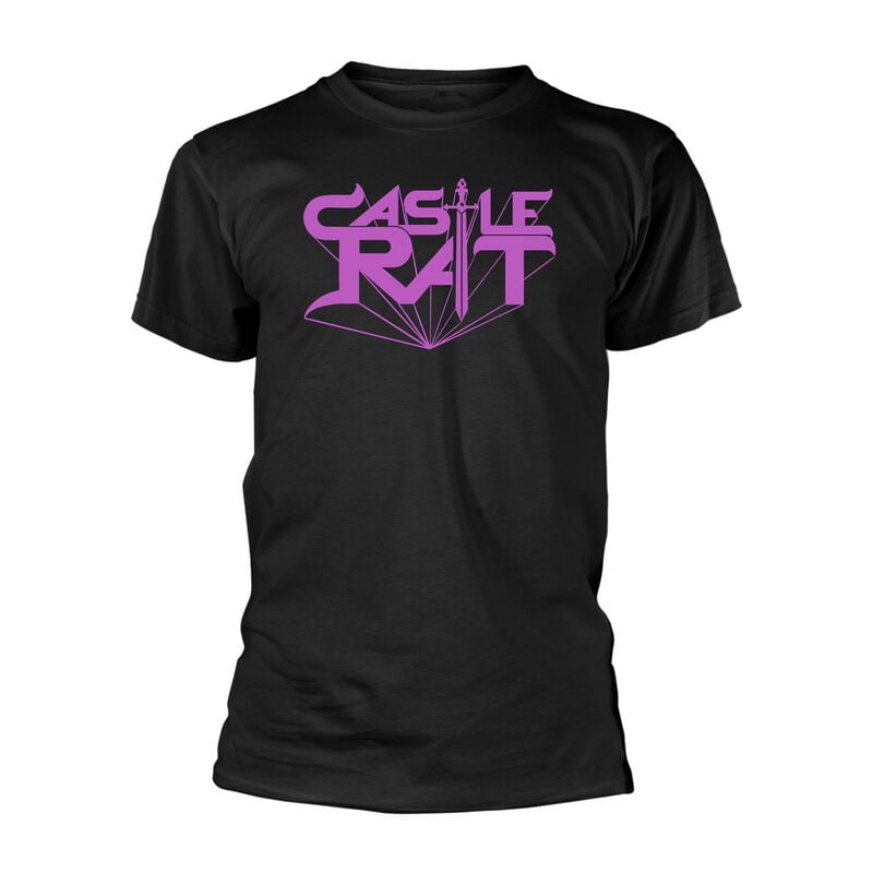 T-Shirt Manches courtes  de Castle Rat - Logo - S à 3XL - pour Homme - noir - Castle Rat