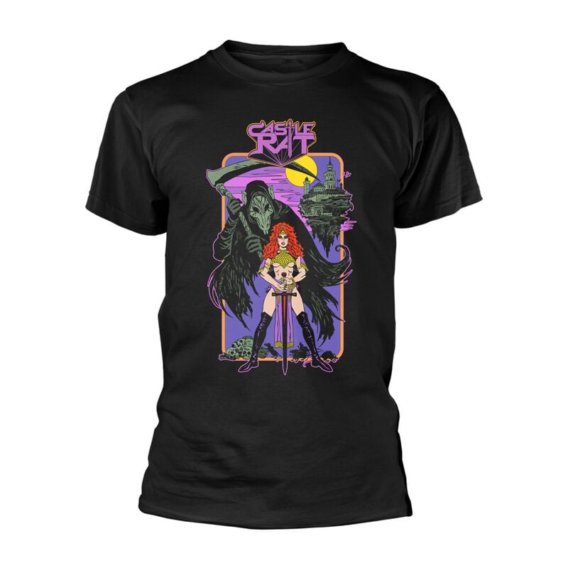 T-Shirt Manches courtes  de Castle Rat - Now Is Forever - S à L - pour Homme - noir - Castle Rat