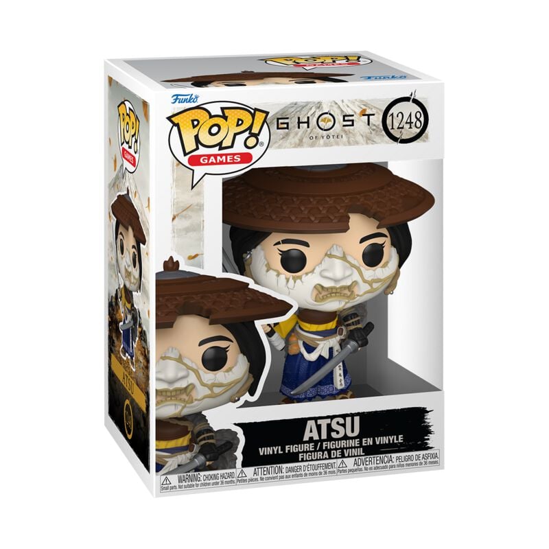 Ghost of Yotei - Atsu Vinyl Figur 1248 - Funko Pop! - Funko Shop Europe - Ghost of Yotei