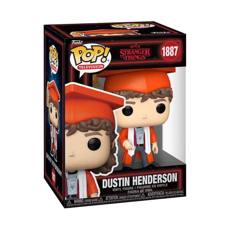 Stranger Things - Dustin Henderson - Funko Pop! n°1887 - Funko Pop! - Funko Shop Europe - Stranger Things